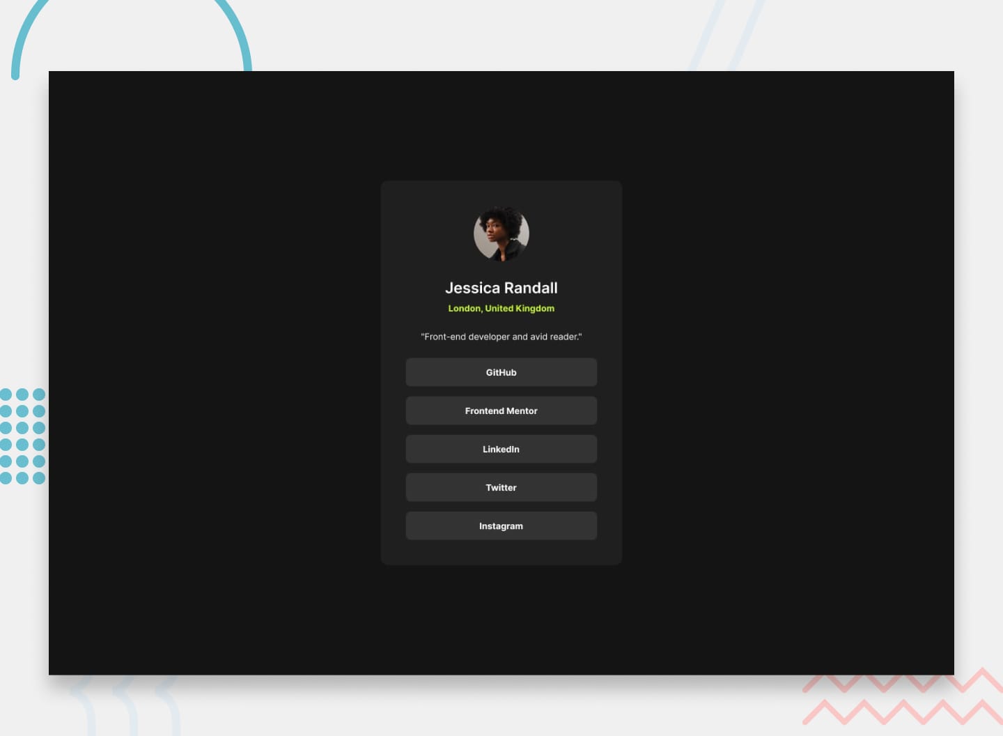 Social-links-profile